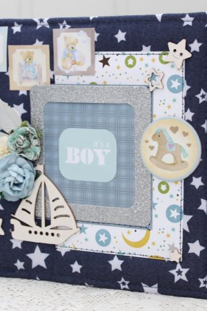 Работа Скрап альбом для мальчика на любой возраст 