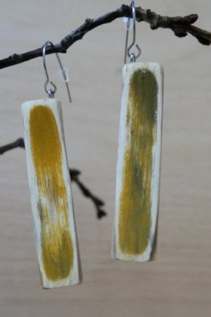 Работа Серьги "радужка" (серия "Ветви")