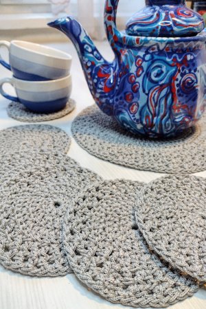 Работа набор подставок