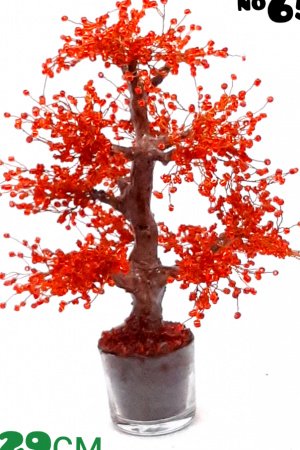 Работа Дерево с красной листвой 