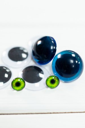 Работа Фурнитурадля игрушек, глазики носики синтепух