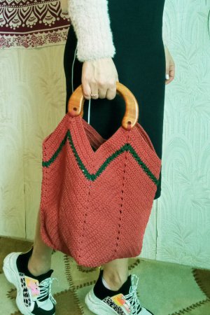 Работа Сумка-шоппер Магнолия