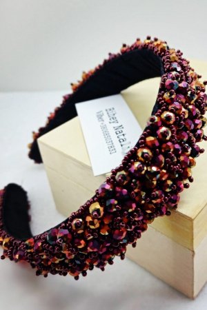 Работа Обруч с хрусталя