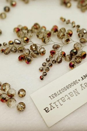 Работа Веточка для прически