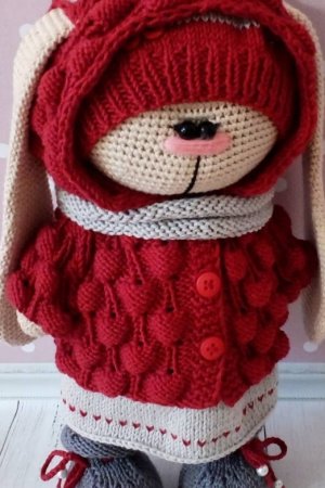 Работа Зайка-малинка