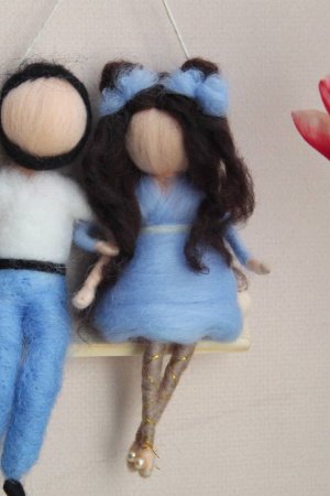 Робота Іграшки пара молодят Ляльки