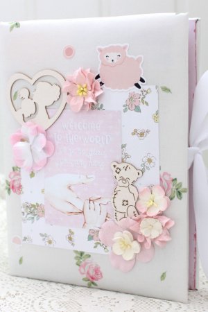 Робота Альбом ручної роботи для дівчинки на 200 фотографій 