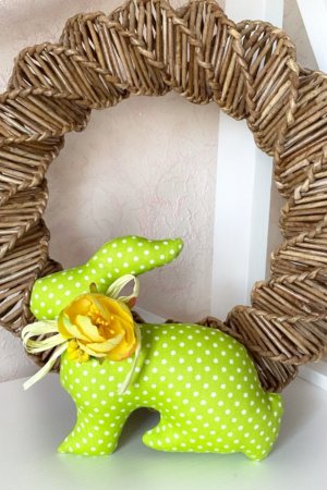 Робота Великодній пасхальний кролик, пасхальний великодній декор