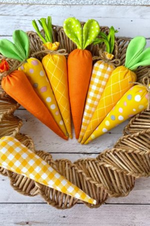 Работа Пасхальный декор, пасхальный декор, пасхальные морковки