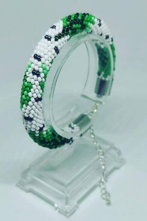 Работа Браслет жгут "Березка"