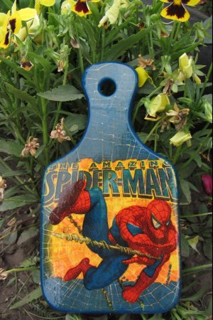 Робота Дошка обробна для маленького помічника Людина Павук