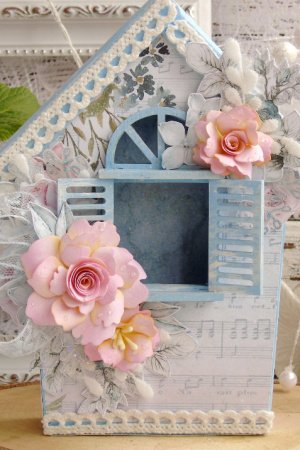 Робота Весняний будиночок листівка-тунель