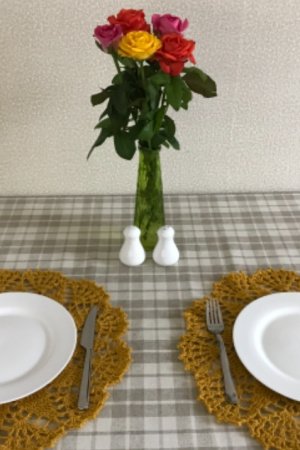 Робота Серветки із джуту &laquo;Сонячні&raquo;