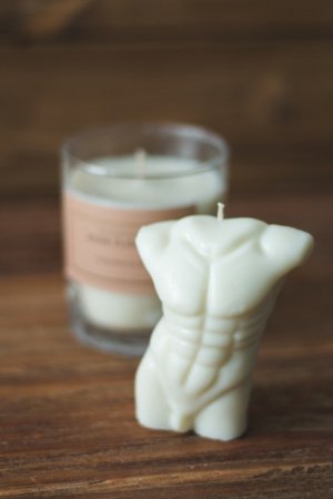 Работа Мужское тело | Соевое свеча 100%