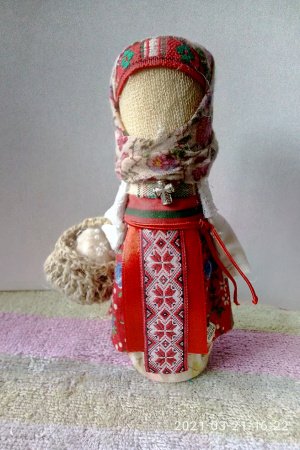 Робота Пасхальная кукла мотанка