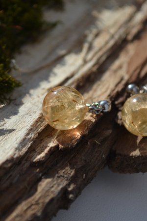 Работа Серьги "легкость"