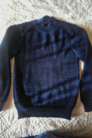 Работа Мужской вязаный свитер ручной работы