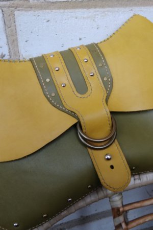 Робота Сумка через плече шкіряна OLIVE