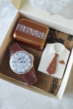 Работа Мужской мыльный наборчик