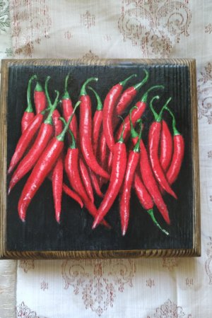 Робота   Сирна дошка Перці