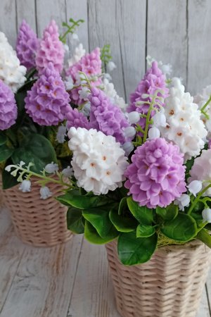 Робота Букет із мила "Бузок"