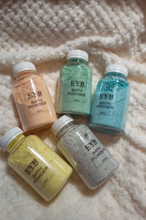 Работа Парфюмированная пудра для ванн Enjoy your bath