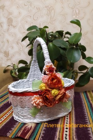 Робота Овальний великодній кошик