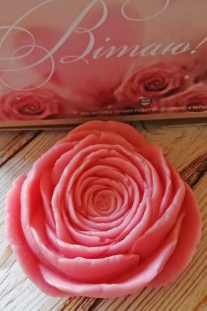 Работа Мыло "Бархатная роза"
