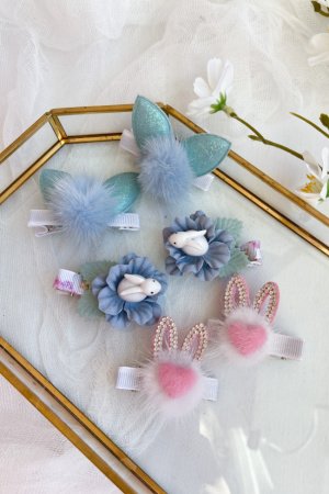 Робота Набір з зайчиками заколки 13