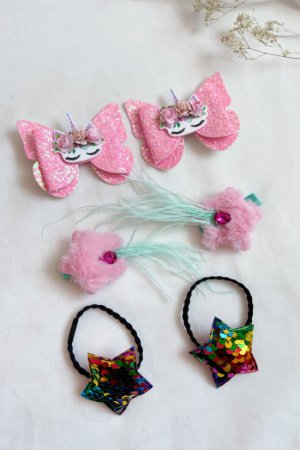 Робота Набір з єдиророгами і зірками заколки 