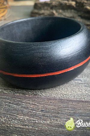 Работа Деревянный браслет красное золото