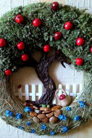 Работа Веночек "Дача"