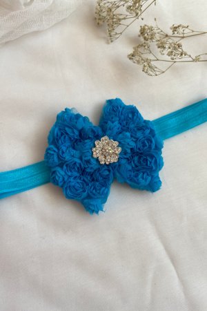 Работа Повязка меньше бант.