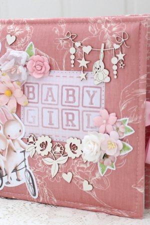 Работа Скрап альбом ручной работы для девочки