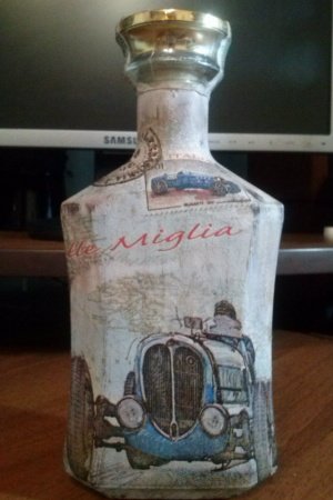 Работа Бутылка для мужчин