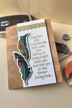 Робота Листівка з надписом благословення