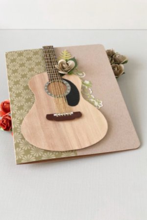 Робота Листівка з гітарою