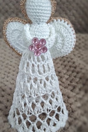 Работа ангел вязаный