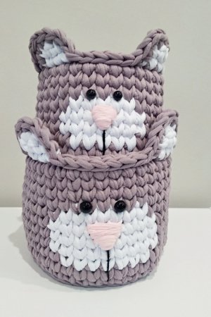 Робота Набір кошиків "Медвежата", 2 шт