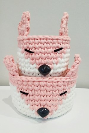 Работа Набор корзин "Лисички", 2 шт