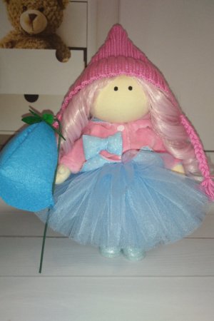 Работа текстильная кукла