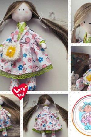Работа Sweet flower - Кукла ручной работы 