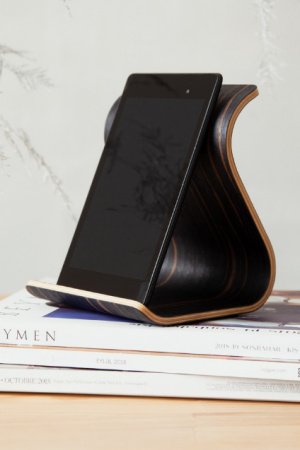 Работа Деревянная подставка для планшета • Sign • Ebony dark