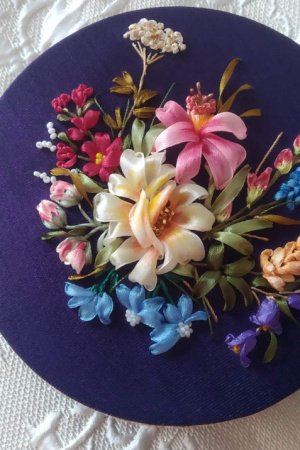 Работа Шкатулка "Лиловые мечты"