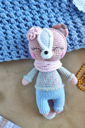 Работа игрушка Кошечка