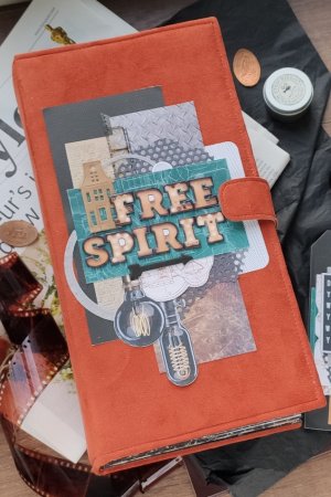 Робота Чоловічий фотоальбом, фотоальбом ручної роботи