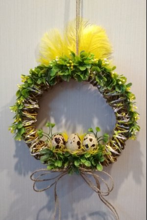 Работа Пасхальный декор, украшение для дома