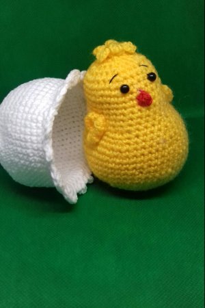 Робота ЦЫПЛЕНОК ПАСХАЛЬНЫЙ. КУРЧА ВЕЛИКОДНЄ.