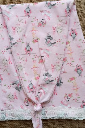 Работа Ночной колпак Балеринки, шапочка для сна. 