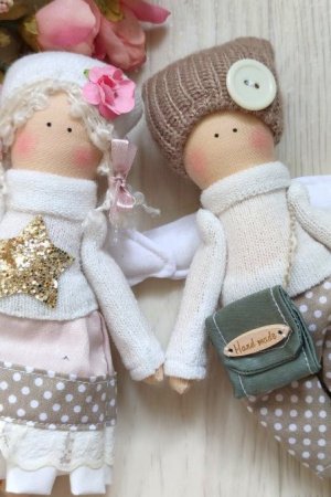 Робота Янголята ручної роботи, ангел охоронець.